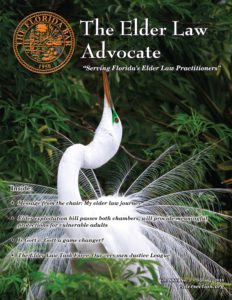 Spring 2018 Advocate Cover