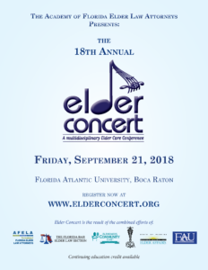 2018 Elder Concert